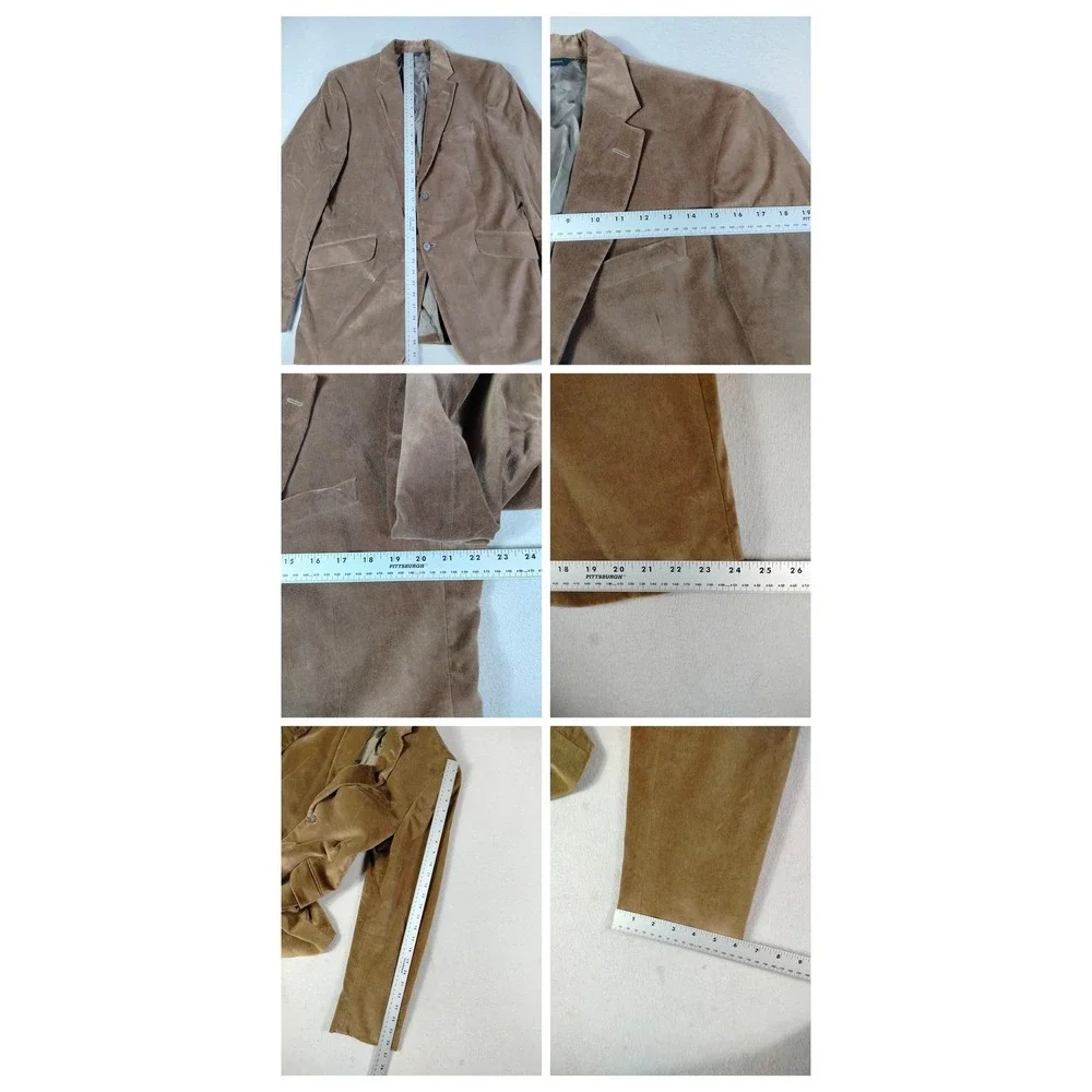 Vintage Banana Republic Blazer Mens 44R Brown Corduroy Sport Coat Casual‎ Office